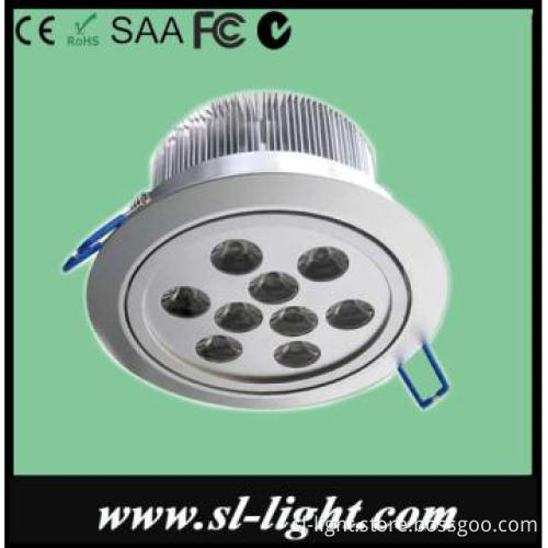 9W 600lm Led ceiling downlight(SAA C-TICK)